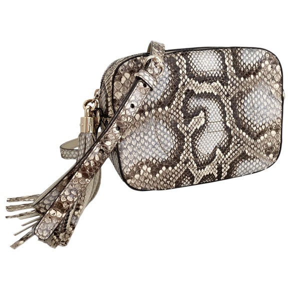 Gucci Soho Disco Rare Python Skin Crossbody - Picture 1 of 12